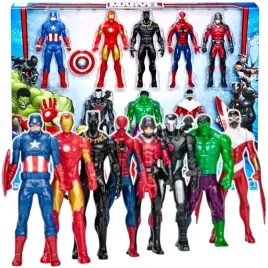 mega-zestaw-8-figurek-marvel-avengers-protectors-hulk-iron-man-spider-man