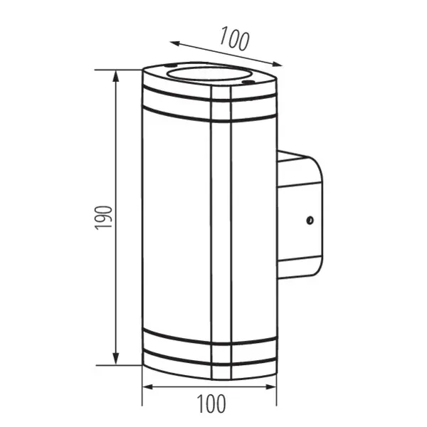 kinkiet-scienny-zewnetrzny-elewacyjny-czarny-ozdobny-pasek-gora-dol-kanlux-stan-opakowania-oryginalne