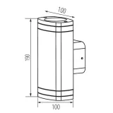 kinkiet-scienny-zewnetrzny-elewacyjny-czarny-ozdobny-pasek-gora-dol-kanlux-stan-opakowania-oryginalne