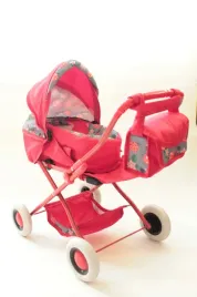 polski-wozek-dla-lalek-z-torba-wyciagane-nosidelko