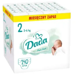 pieluszki-dada-2-pure-care-3-6-kg-140-szt