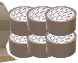 tasma-pakowa-brazowa-6szt-office-products-48mm-50y-46m-do-pakowania-paczek