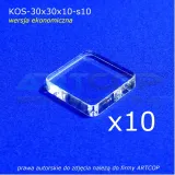 stojak-ekspozytor-kostka-z-plexi-30x30x10-10-szt-stan-nowy