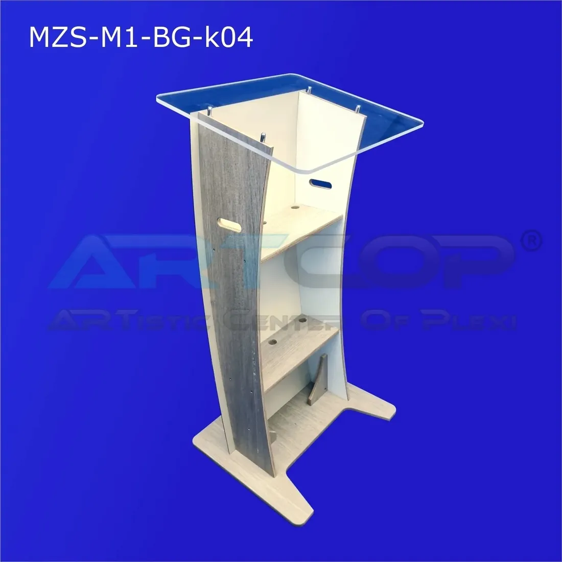 mownica-wodoodporna-prestige-ze-sklejki-i-z-plexi-wygodna-jasny-szary-dab-stan-nowy