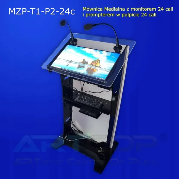 mownica-medialna-z-czarnej-plexi-monitor-czolowy-i-prompter-24-mikrofony-wysokosc-mebla-120-cm