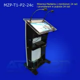 mownica-medialna-z-czarnej-plexi-monitor-czolowy-i-prompter-24-mikrofony-stan-nowy-szerokosc-mebla-67-cm