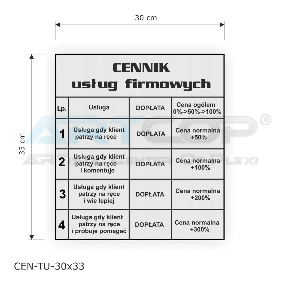 gadzet-tabliczka-z-jajem-do-zakladu-cennik-uslug-na-wesolo-rozbawi-kazdego