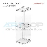 mini-gablotka-stojaca-35x10x10cm-z-plexi-5mm-regal-szafka-na-kolekcje-hobby-szerokosc-10-cm