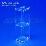 mini-gablotka-stojaca-35x10x10cm-z-plexi-5mm-regal-szafka-na-kolekcje-hobby-glebokosc-10-cm