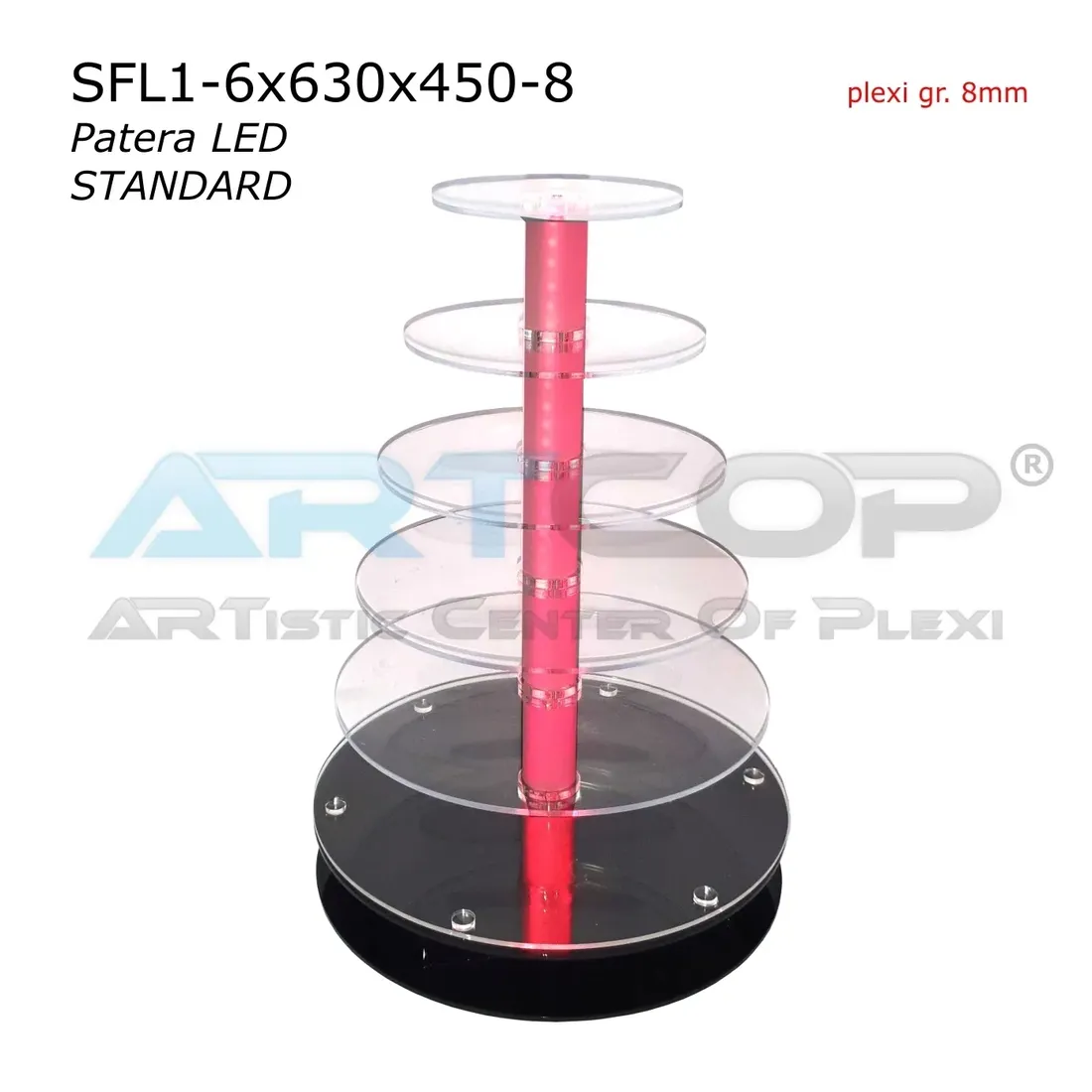 patera-podswietlana-led-rgb-6-poziomowa-o-wys-63cm-z-plexi-8mm-standard-stan-nowy