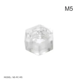 nakretka-m5-przezroczysta-bezbarwna-z-plexi-nieprzewodzaca-izolujaca-prad