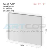 a4-poziom-koszulka-tabliczka-ramka-na-opis-z-plexi-plakatownik-na-promocje-stan-nowy