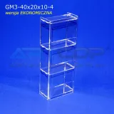 mini-gablotka-40x20x10cm-z-plexi-3mm-na-lade-regal-szafka-na-zbiory-wysokosc-40-cm