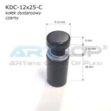kolek-dystansowy-12x25mm-dystans-czarny-mocowanie-lustra-lub-szyby-sruba-stan-nowy