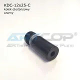 kolek-dystansowy-12x25mm-dystans-czarny-mocowanie-lustra-lub-szyby-sruba-wysokosc-25-mm