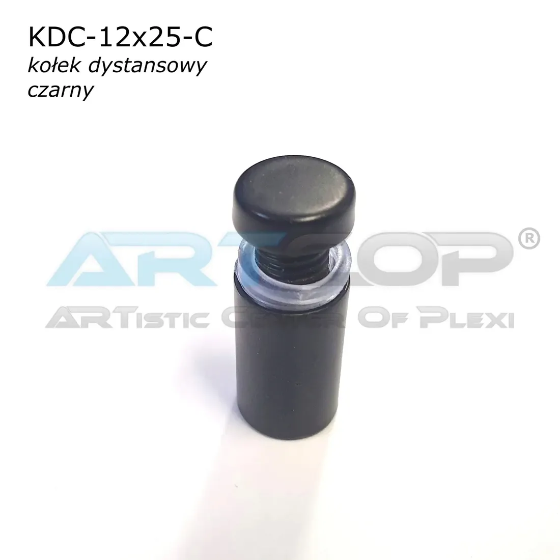 kolek-dystansowy-12x25mm-dystans-czarny-mocowanie-lustra-lub-szyby-sruba-stan-nowy