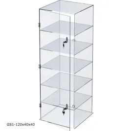 gablota-wolnostojaca-120x40x40cm-witryna-z-plexi-szafka-do-sklepu-apteki