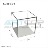 kubik-gablotka-pokrywa-z-plexi-na-model-produkt-na-kolekcje-oslona-gablota-stan-nowy