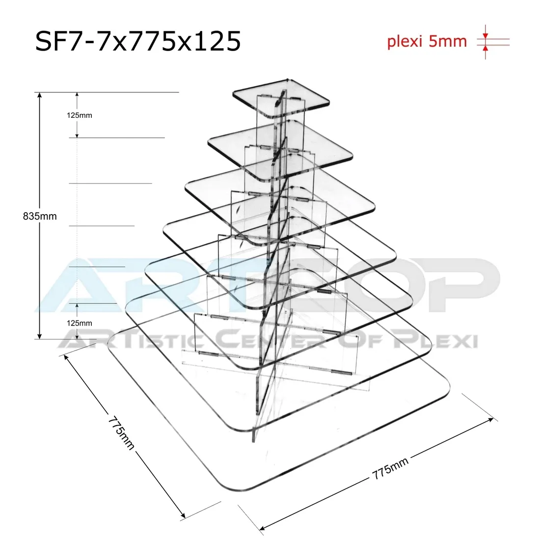 stojak-kaskadowy-kwadratowy-plexi-83cm-ekspozytor-stan-nowy