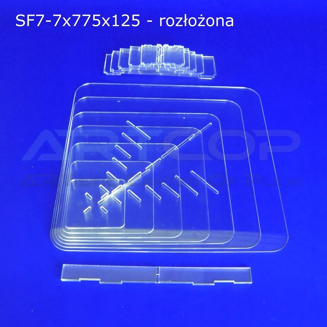 stojak-kaskadowy-kwadratowy-plexi-83cm-ekspozytor-stan-nowy