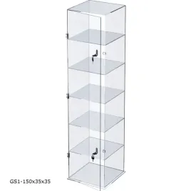 gablota-wolnostojaca-150x35x35cm-witryna-z-plexi-szafka-bhp-do-sklepu-ladna