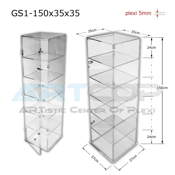 gablota-wolnostojaca-150x35x35cm-witryna-z-plexi-szafka-bhp-do-sklepu-ladna-szerokosc-35-cm