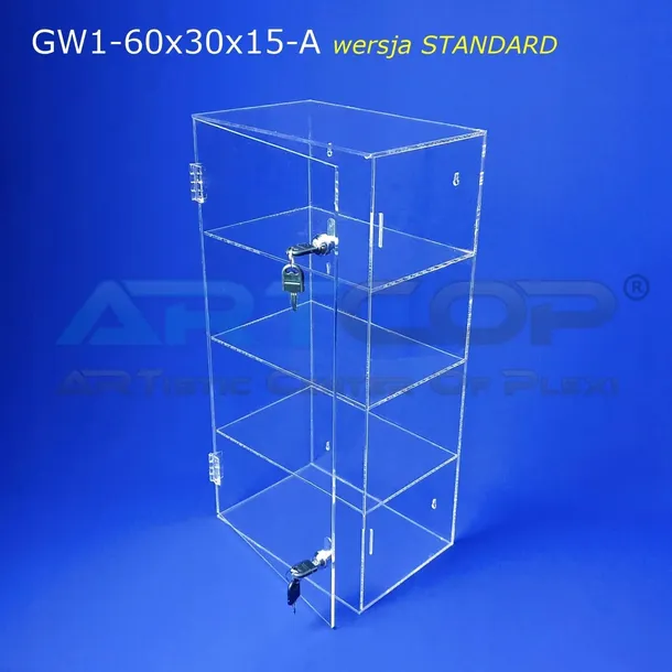 szafka-z-plexi-regal-gablota-wiszaca-60x30x15cm-kolekcja-do-apteki-bhp-kod-producenta-gw1-60x30x15-a