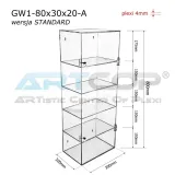 gablota-z-plexi-regal-szafka-na-bibeloty-80x30x20-bhp-do-sklepu-apteki-stan-nowy