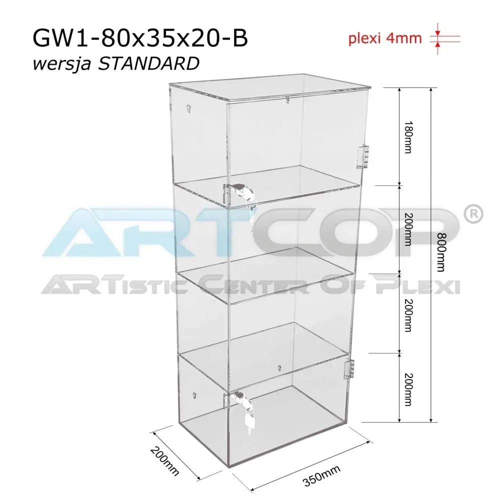 gablota-z-plexi-regal-szafka-na-bibeloty-80x35x20-do-sklepu-apteki-bhp-stan-nowy