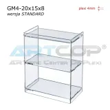 gablotka-20x15x8-z-plexi-4mm-regal-na-ekspozycje-wysokosc-20-cm