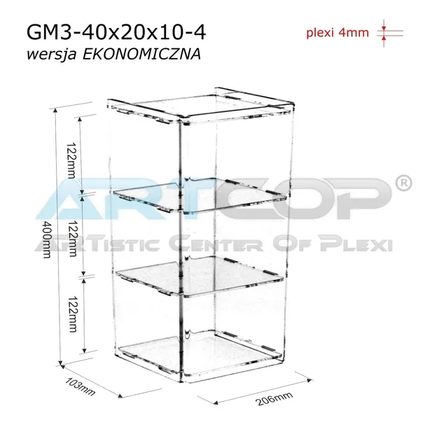 mini-gablotka-40x20x10cm-z-plexi-3mm-na-lade-regal-szerokosc-20-cm