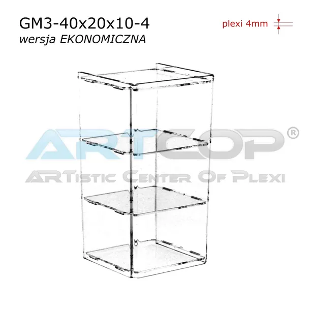 mini-gablotka-40x20x10cm-z-plexi-3mm-na-lade-regal-wysokosc-40-cm