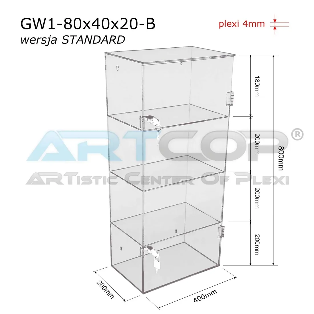 gablota-z-plexi-szafka-na-zlota-kolekcje-80x40x20-do-sklepu-bhp-do-apteki-stan-nowy