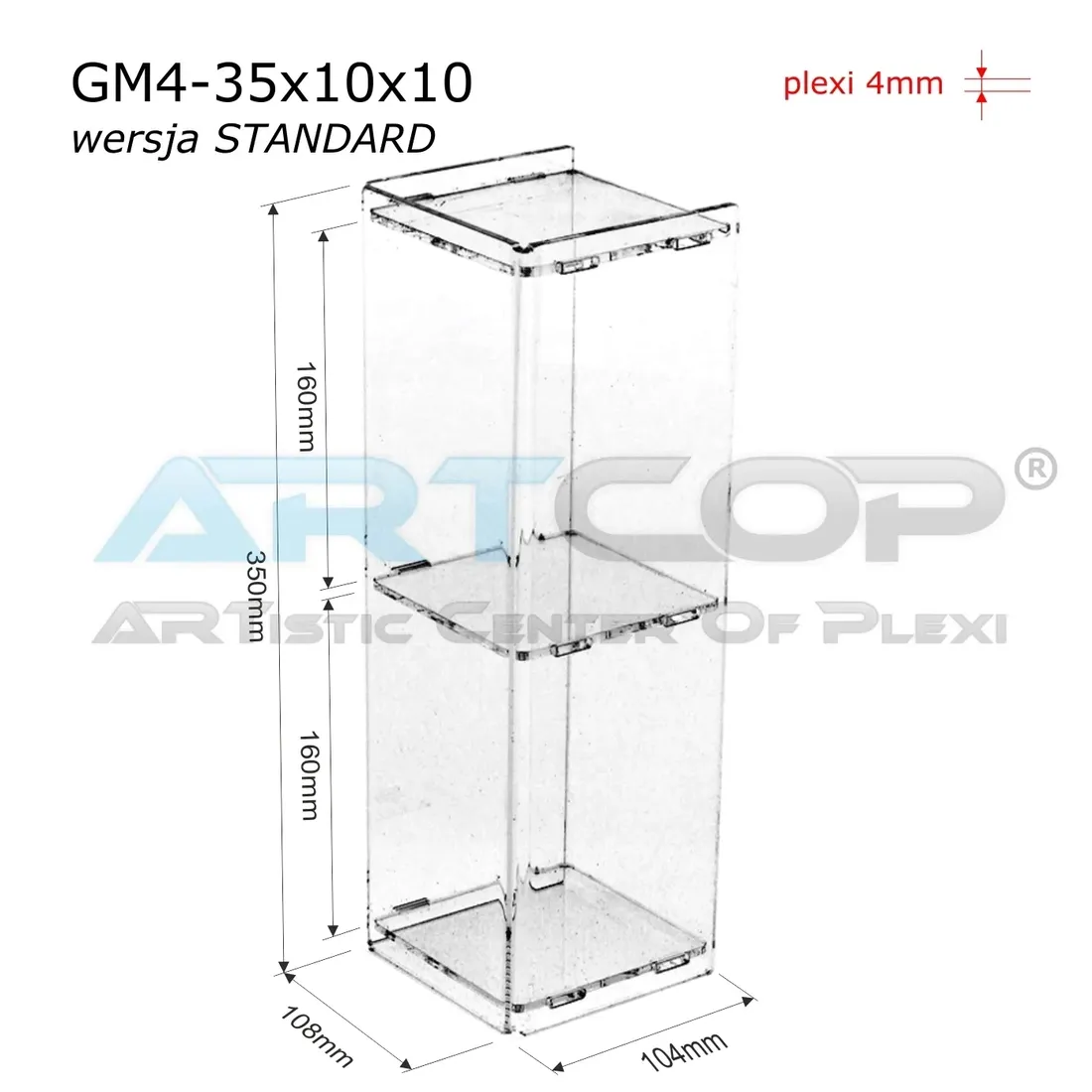 gablotka-35x10x10cm-z-plexi-4mm-regalik-na-figurki-kolekcje-mineraly