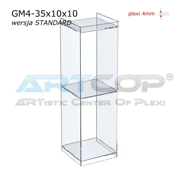 gablotka-35x10x10cm-z-plexi-4mm-regalik-na-figurki-kolekcje-mineraly-kod-producenta-gm4-35x10x10