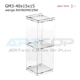 mini-gablotka-stojaca-40x15x15cm-z-plexi-3mm-regal-szafka-apteczka-glebokosc-15-cm