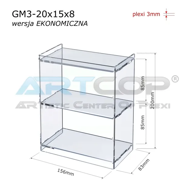 gablotka-20x15x8-z-plexi-3mm-regalik-na-makaroniki-kod-producenta-gm3-20x15x8