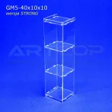 mini-gablotka-40x10x10cm-z-plexi-5mm-na-lade-regal-szafka-do-sklepu-gablota-stan-nowy-marka-artcop