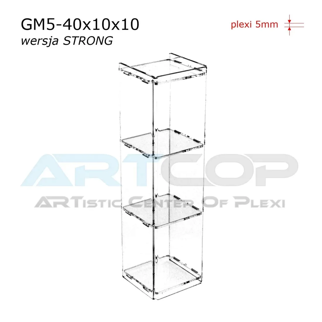 mini-gablotka-40x10x10cm-z-plexi-5mm-na-lade-regal-szafka-do-sklepu-gablota