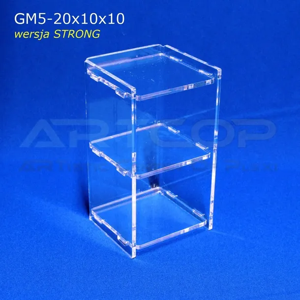 mini-gablotka-stojaca-20x10x10cm-z-plexi-5mm-regal-szafka-gablota-do-sklepu-kod-producenta-gm5-20x10x10
