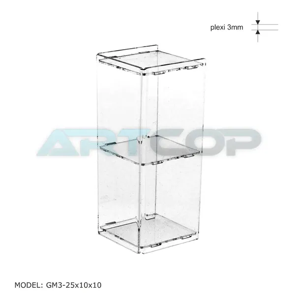 gablotka-25x10x10cm-z-plexi-3mm-regalik-na-modele-szafka-mineraly-wysokosc-25-cm