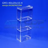 mini-gablotka-40x20x10cm-z-plexi-3mm-na-lade-regal-szafka-trwala-na-figurki-szerokosc-20-cm