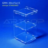 mini-gablotka-stojaca-30x15x15cm-z-plexi-4mm-regal-szafka-bhp-do-sklepu-glebokosc-produktu-15-cm