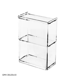mini-gablotka-stojaca-30x20x10cm-z-plexi-4mm-regal-szafka-do-sklepu-bhp