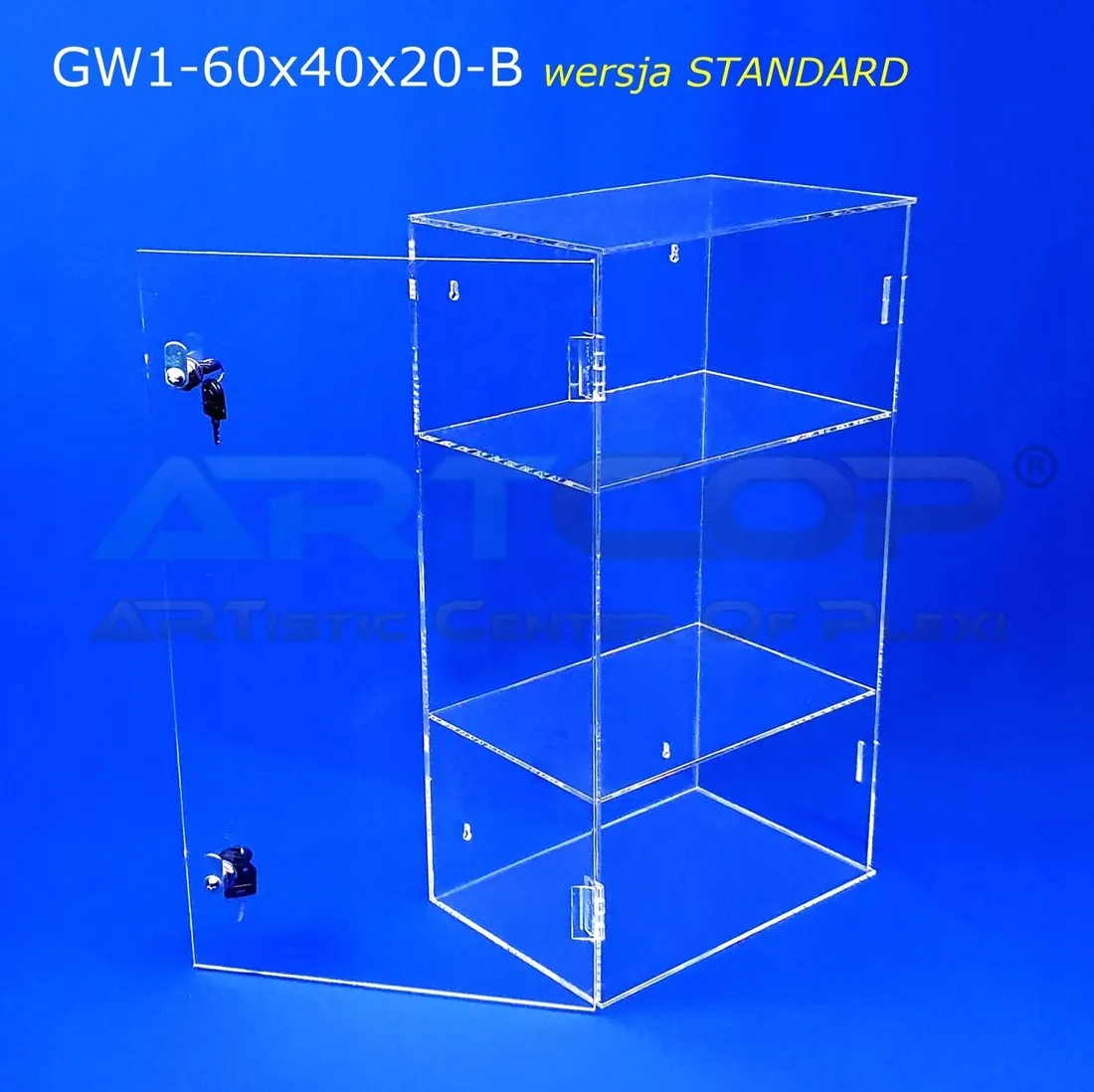 gablota-z-plexi-szafka-na-sciane-regal-60x40x20cm-bhp-do-apteki-sklepu-stan-nowy