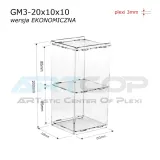 gablotka-20x10x10cm-z-plexi-na-wystawe-bizuterii-kolekcje-produkty-mineraly-marka-artcop