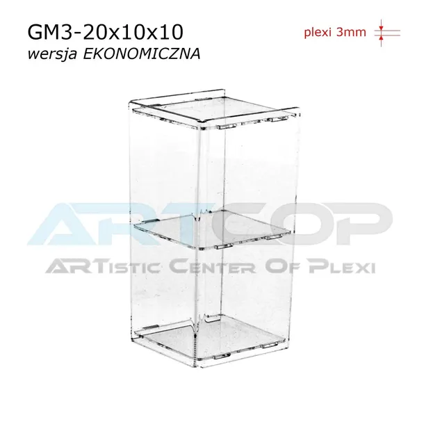 gablotka-20x10x10cm-z-plexi-na-wystawe-bizuterii-kolekcje-produkty-mineraly-marka-artcop-stan-nowy