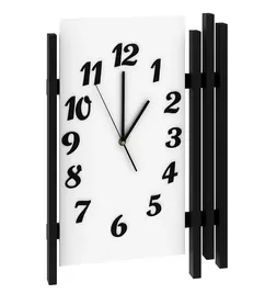 zegar-scienny-nowoczesny-tempo-bialy