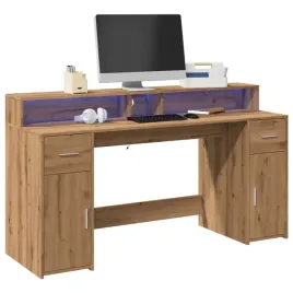 biurko-z-podswietleniem-led-dab-artisian-160x55x91-cm-lumarko