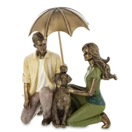 figura-zakochani-para-ona-i-on-spacer-pies-parasol-dekoracja-prezent